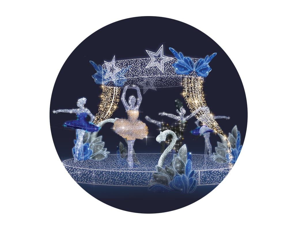 Scéna SWAN LAKE