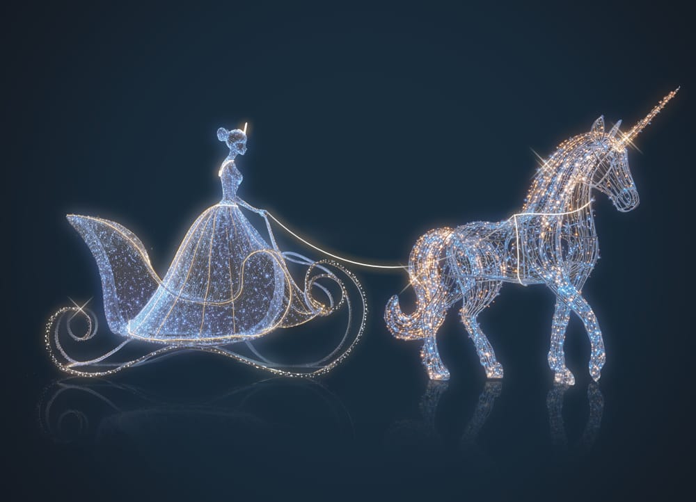 Sleigh with the Ice Queen